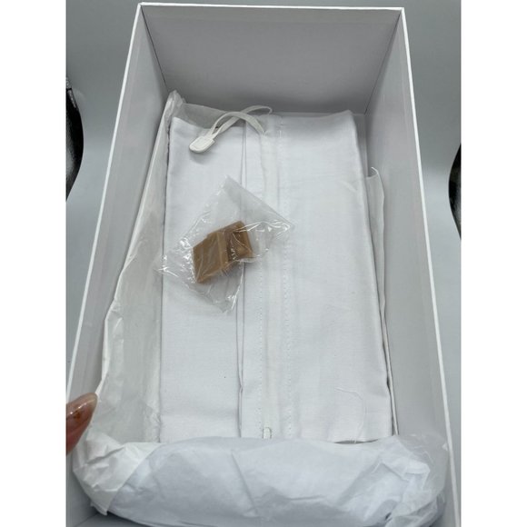 RAYE Anthea Heel Sandal in Nude 7 Leather Wrap Ankle Tan - Picture 8 of 10